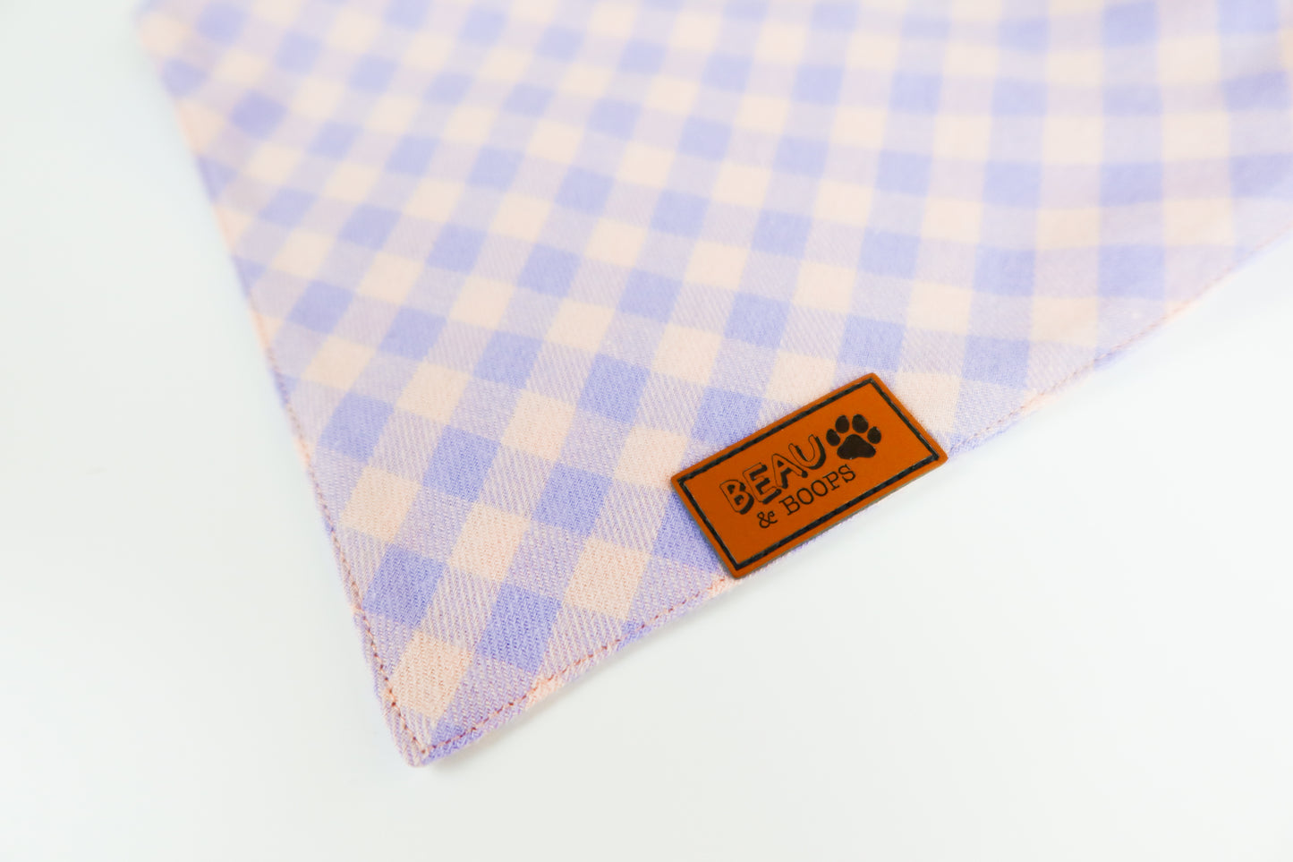 Checkered Sweetie (100% Cotton) - Pet Bandana