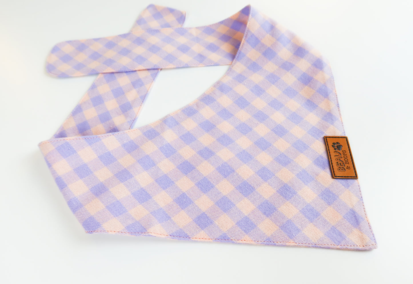 Checkered Sweetie (100% Cotton) - Pet Bandana