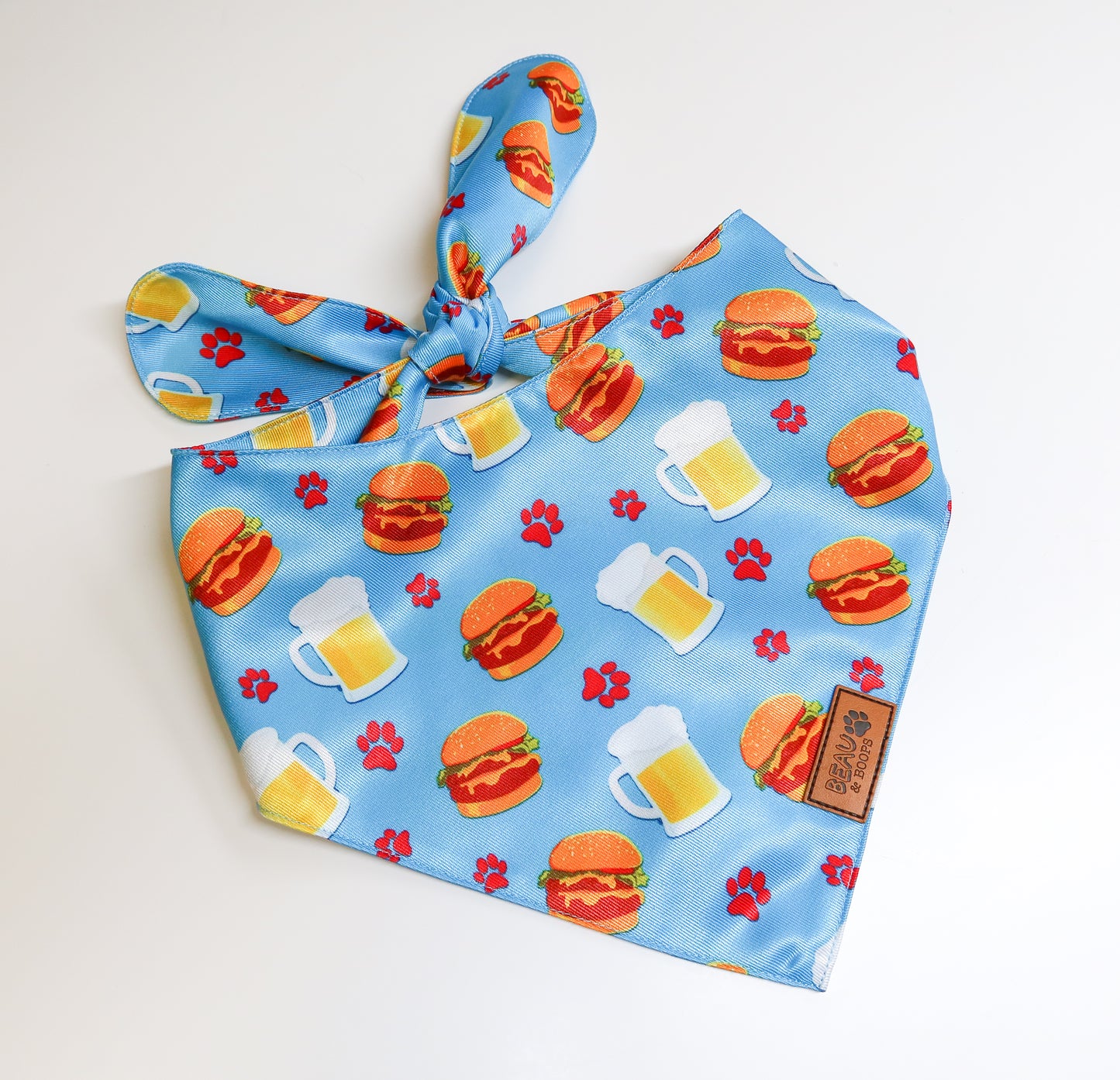 Beers & Burgers - Pet Bandana