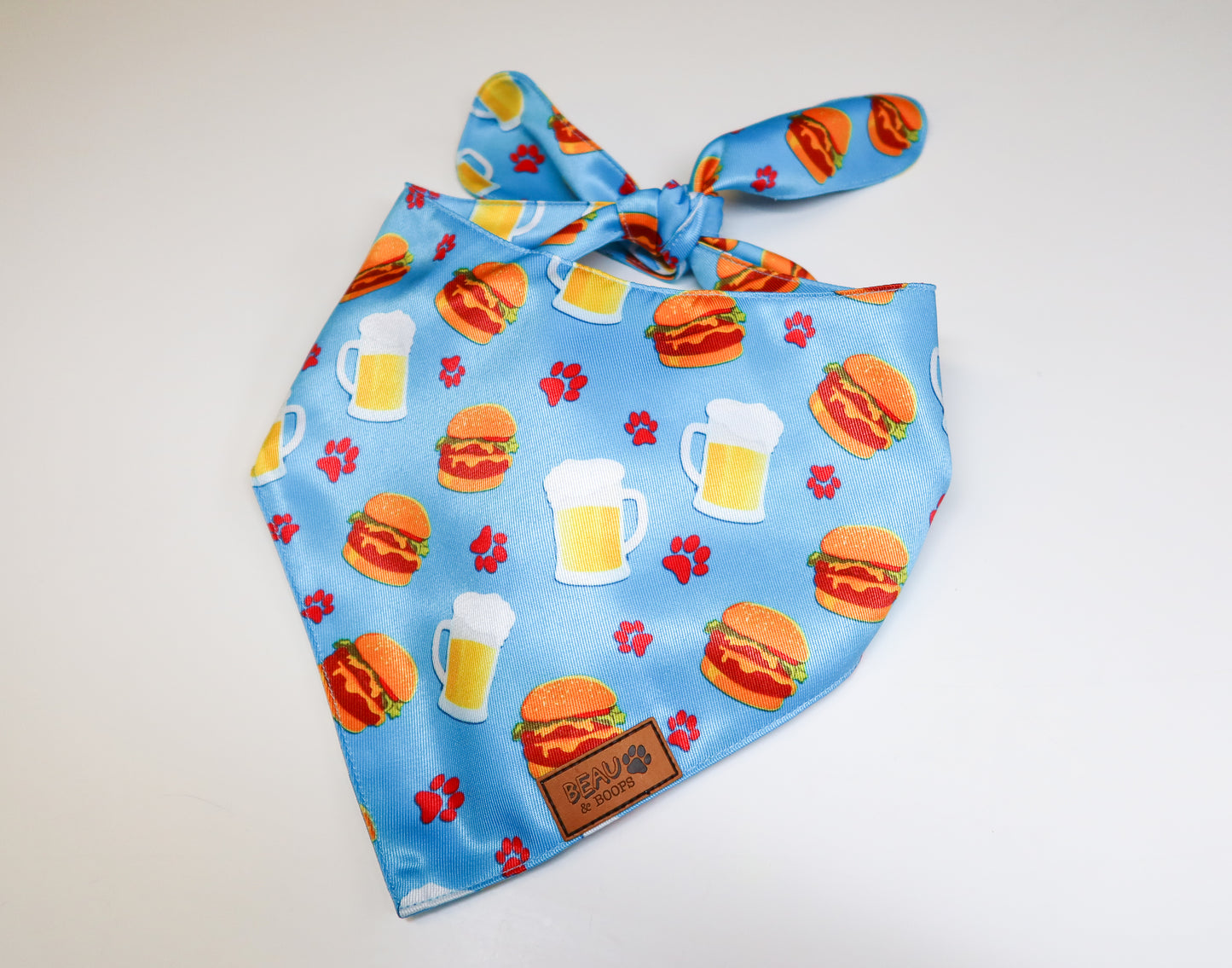 Beers & Burgers - Pet Bandana