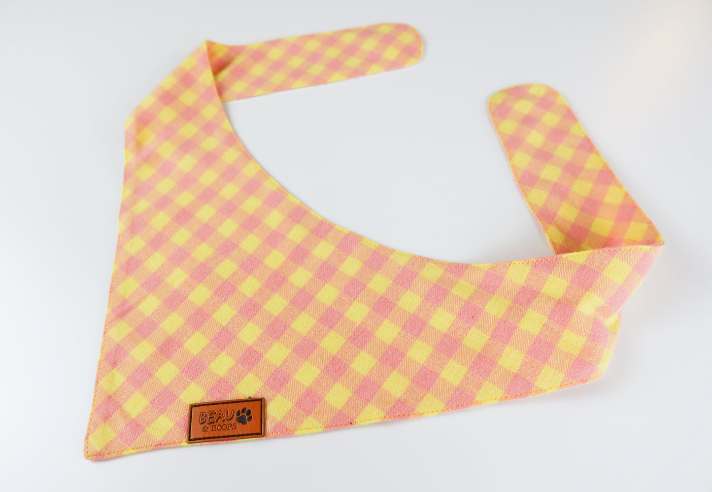 Checkered Cutie (100% Cotton) - Pet Bandana