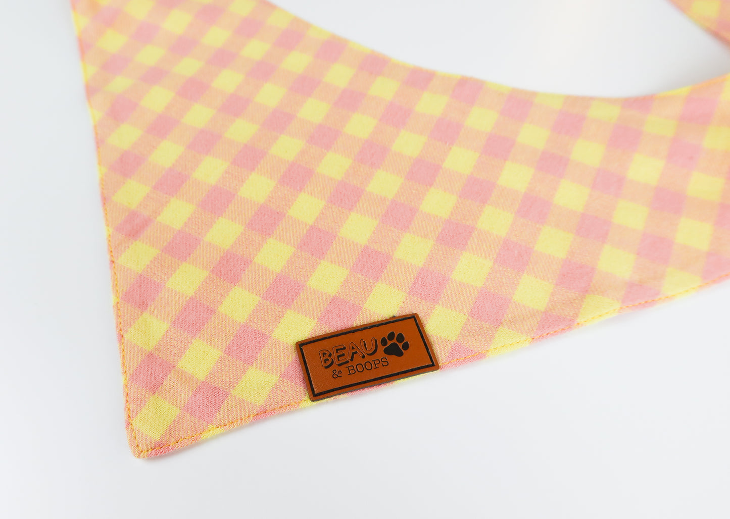 Checkered Cutie (100% Cotton) - Pet Bandana