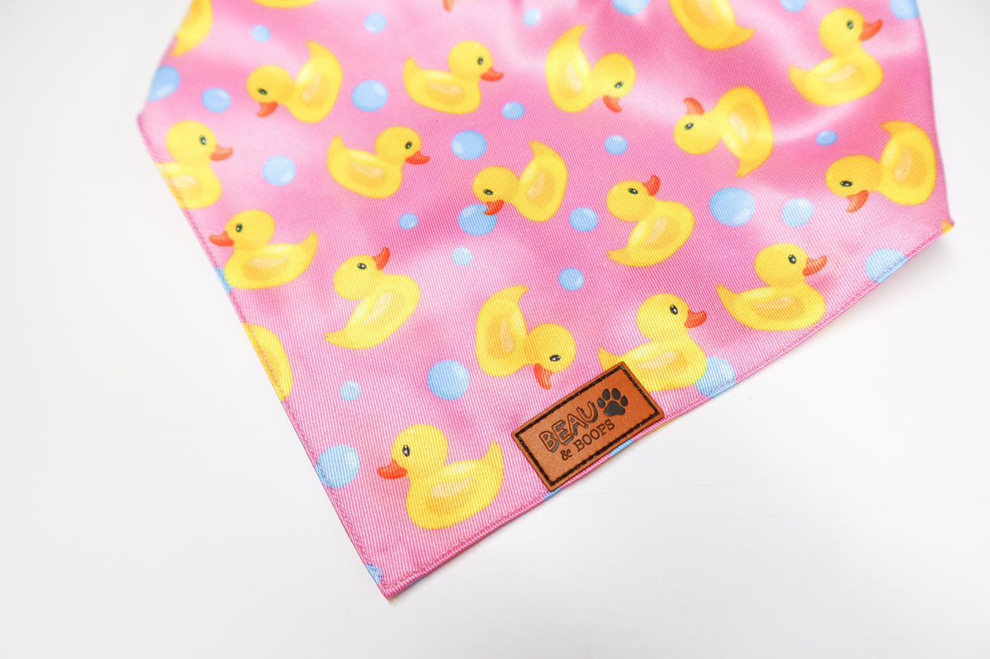 Rubber Ducky Pink - Pet Bandana